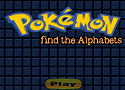 Pokemon Find The Alphabet